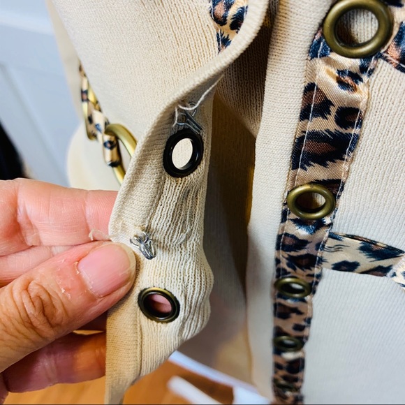 2 piece net sweater - Picture 3 of 11